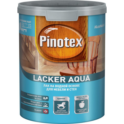 Лак для мебели и стен для внутренних работ Pinotex LACKER AQUA 70 5254084