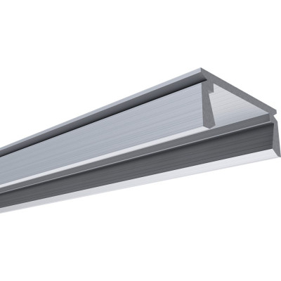 Накладной прямой алюминиевый профиль для светодиодной ленты Apeyron 08-01-01