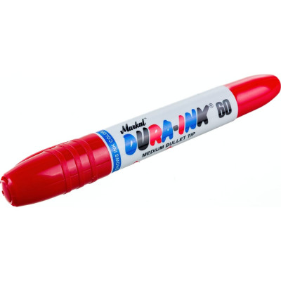 Промышленный водостойкий универсальный маркер Markal 3,0 мм красный 96535