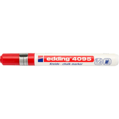 Меловой стираемый меловой маркер EDDING E-4095/2