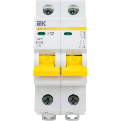 Автоматический выключатель IEK ВА47-29 MVA20-2-032-B