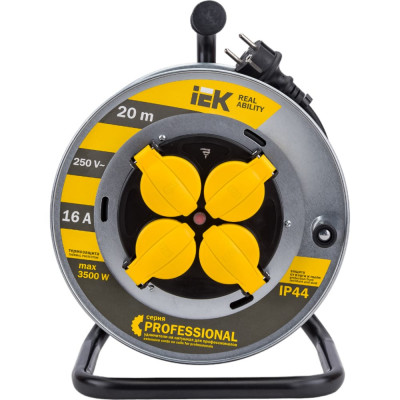 Металлическая катушка IEK Professional УК20 WKP16-16-04-20-44