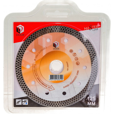 Сплошной алмазный диск по керамограниту Diam Master Line 000669