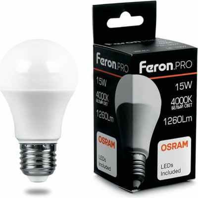 Светодиодная лампа FERON PRO LB-1015 38036