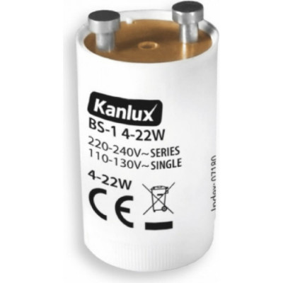 Стартер для люминесцентных ламп KANLUX BS-1 7180