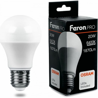 Светодиодная лампа FERON PRO LB-1020 38043