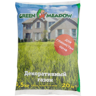 Семена газона для глинистых почв GREEN MEADOW Декоративный газон 4607160331317