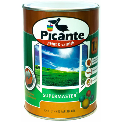 Глянцевая эмаль Picante SUPERMASTER 10390-0001.BB