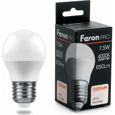 Светодиодная лампа FERON PRO LB-1407 38075