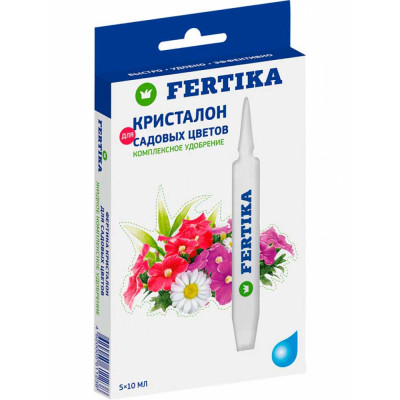 Удобрение для садовых цветов Fertika Кристалон Ф02603