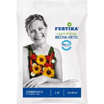 Удобрение для ягодных, овощных культур и декоративных растений Fertika Универсал-2 4620005610019