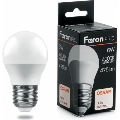 Светодиодная лампа FERON PRO LB-1406 38069