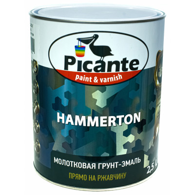 Молотковая эмаль Picante HAMMERTON 10420-3187.GL