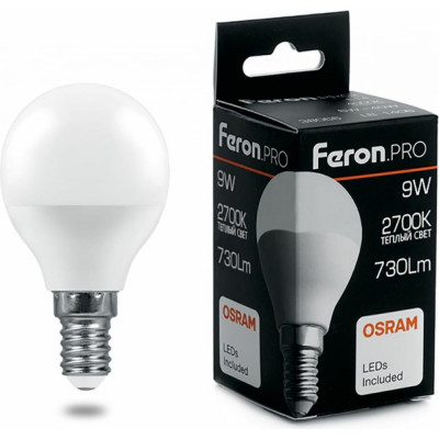 Светодиодная лампа FERON PRO LB-1409 38077