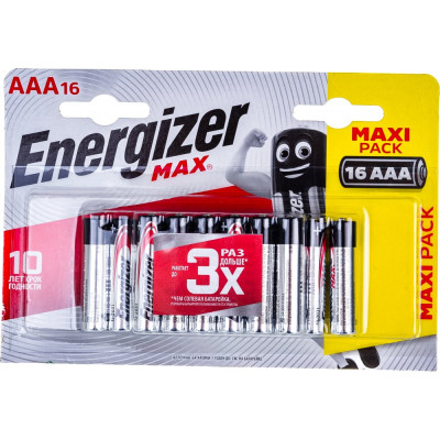 Батарейки Energizer MAX Alkaline 7638900425864