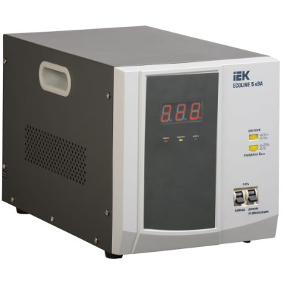 Переносной стабилизатор напряжения IEK Ecoline IVS26-1-05000