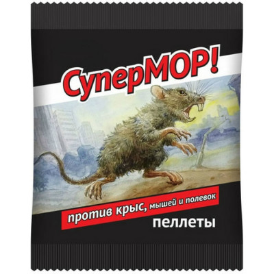 Приманка-пеллеты от мышей и крыс Супермор 4620015694603