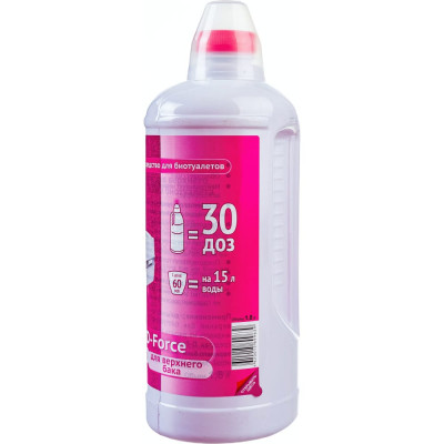Жидкое средство для биотуалетов Ваше Хозяйство D-Force Pink 4620015699639