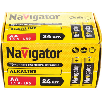 Элемент питания Navigator NBT-NPE-LR6-BOX24 14060