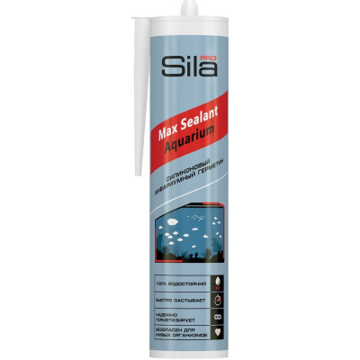 Аквариумный силиконовый герметик Sila PRO Max Sealant AQ SSAQCL0290