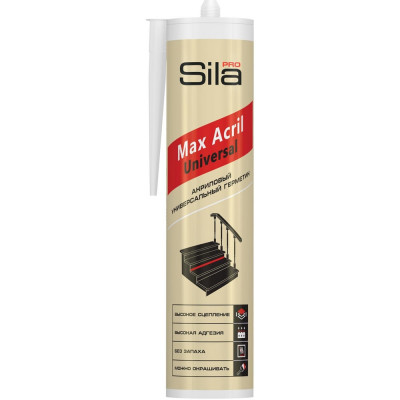 Универсальный акриловый герметик Sila PRO Max Sealant SPAUSW290