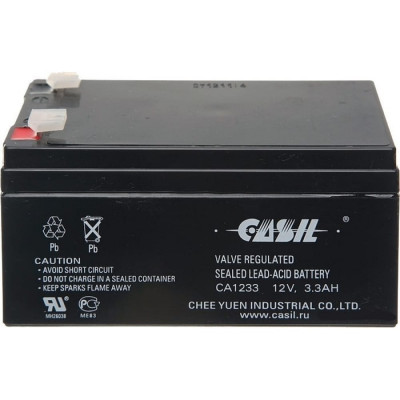 Аккумуляторная батарея CASIL CA1233 10601026