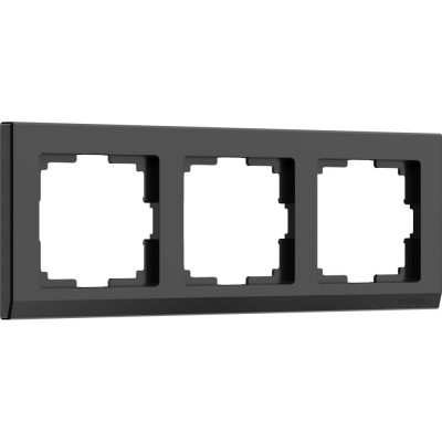 Рамка WERKEL WL04-Frame-03-black a029216