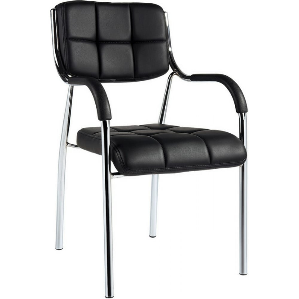 Стул easy chair 805 vp кожзам черный хром