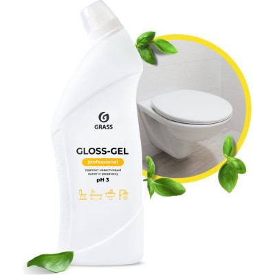 Чистящее средство для санузлов Grass Gloss-Gel Professional 125568