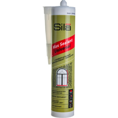 Универсальный силиконовый герметик Sila PRO Max Sealant SSUWH0290