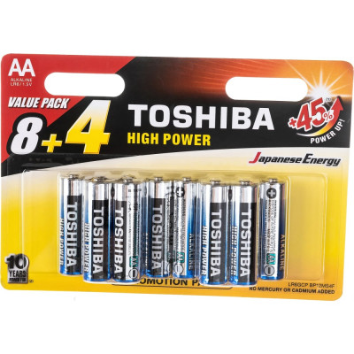 Алкалиновый элемент питания Toshiba 3453