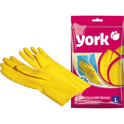 Резиновые перчатки YORK 092010