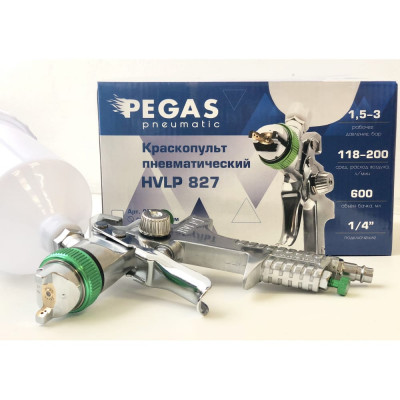 Краскопульт Pegas pneumatic HVLP827 2712
