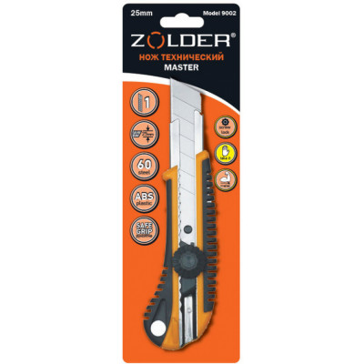 Технический нож ZOLDER Master 9002