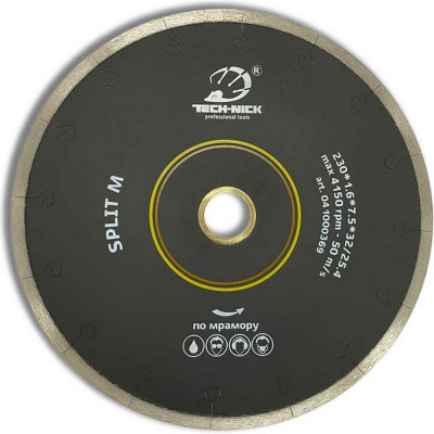 Сплошной диск алмазный по мрамору TECH-NICK SPLIT M 041000369