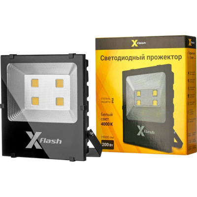 Прожектор X-flash XF-FL-COB-200W-4000K 49226