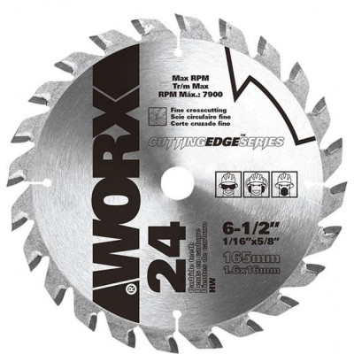 Твердосплавный пильный диск WORX WA5101