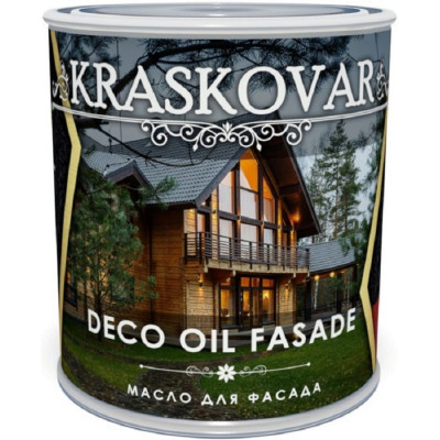 Масло для фасада Kraskovar осенний клен, 0.75 л 1292