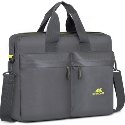 Легкая городская сумка для ноутбука RIVACASE 5532 grey