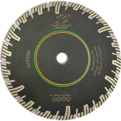 Турбо алмазный диск по граниту TECH-NICK GABBRO 121001014