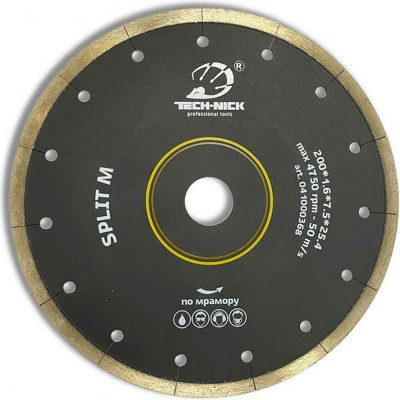 Сплошной диск алмазный по мрамору TECH-NICK SPLIT M 041000368