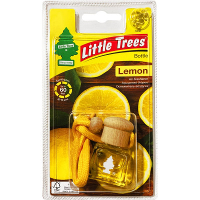 Подвесной ароматизатор Car-Freshner LITTLE TREES Bottle Свежесть лимона C05