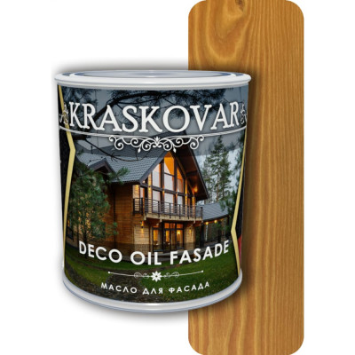 Масло для фасада Kraskovar осенний клен, 0.75 л 1292