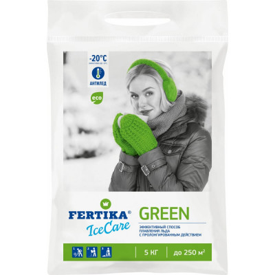 Противогололедный реагент Fertika Icecare Green 4620005611016