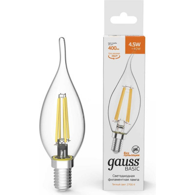 Лампа Gauss Basic Filament 1041115
