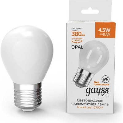 Лампа Gauss Basic Filament 1055215