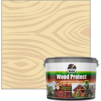 Пропитка для защиты древесины Dufa Wood Protect МП000015751