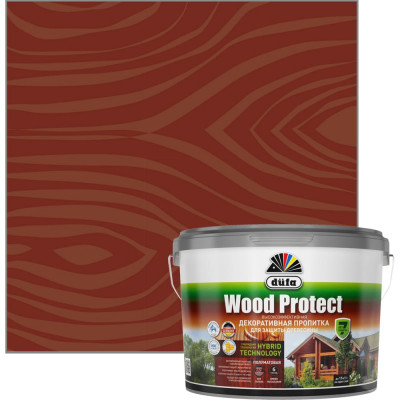 Пропитка для защиты древесины Dufa Wood Protect МП000015764