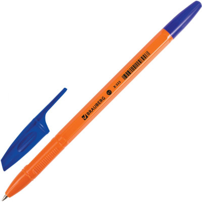 Шариковая ручка BRAUBERG X-333 Orange 142409