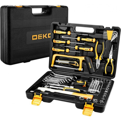 Профессиональный набор инструмента для дома и авто DEKO DKMT89 065-0737